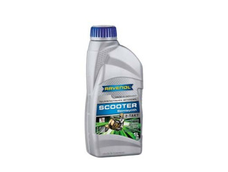 Моторное масло "ravenol scooter 2-takt teilsynth."