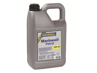 Масло моторное синтетическое "marineoil petrol 10w-40", 5л
