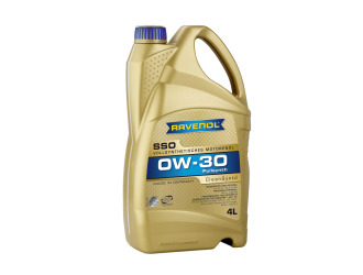 Масло моторное синтетическое "sso 0w-30", 4л