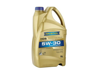 Масло моторное синтетическое "hds hydrocrack diesel specif 5w-30", 5л