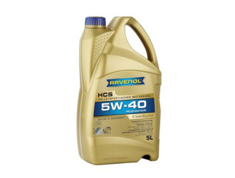 Масло моторное синтетическое "hcs 5w-40", 5л
