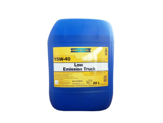 Масло моторное минеральное "low emission truck 15w-40", 20л