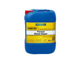 Масло моторное минеральное "formel diesel super 10w-30", 10л