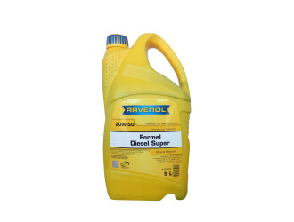 Масло моторное минеральное "formel diesel super 20w-50", 5л