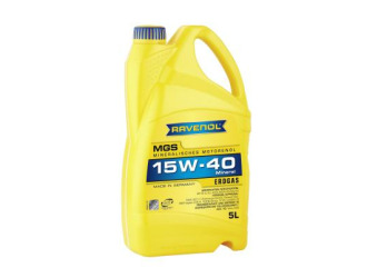 Масло моторное минеральное "mgs 15w-40", 5л