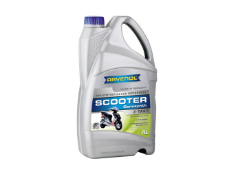 Масло моторное полусинтетическое "scooter 2-takt teilsynth", 4л