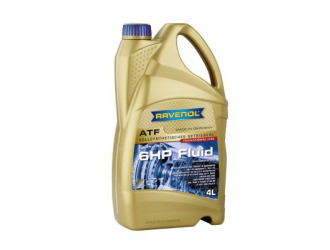 Масло трансмиссионное синтетическое "atf 6 hp fluid", 4л