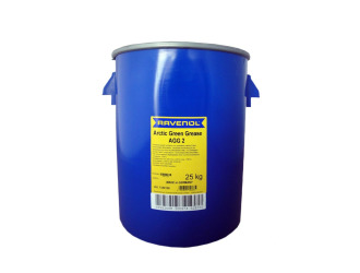 Смазка на основе синтетических компонентов arctic green grease agg 2 (25кг)