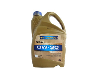 Масло моторное синтетическое "super synthetic hydrocrack ssh 0w-30", 4л