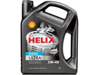 Масло моторное синтетическое "helix diesel ultra 5w-40", 4л