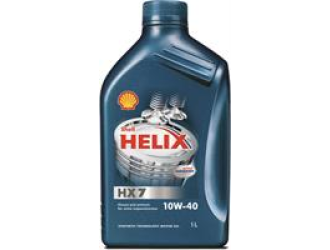 Масло моторное полусинтетическое "helix hx7 10w-40", 1л