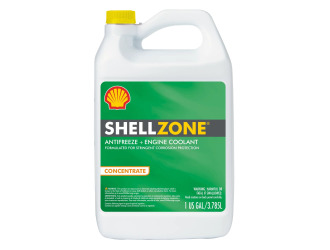 Антифриз концентрат зеленый shell shellzone g-11, 3,78л