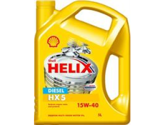 Масло моторное минеральное "helix diesel hx5 15w-40", 4л
