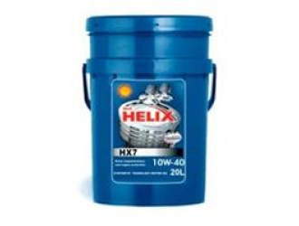 Масло моторное полусинтетическое "helix hx7 10w-40", 20л