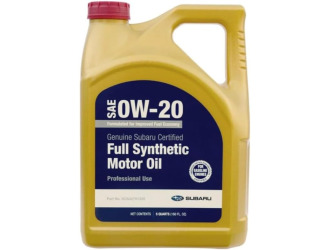 Масло моторное subaru full synthetic 0w-20 sp, 4,73л