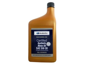 Масло моторное subaru synthetic sae 5w-30 sp, 0,946л