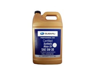 Масло моторное subaru synthetic sae 5w-30 sn, 3,785л