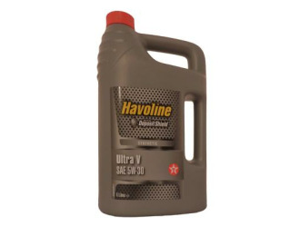Масло моторное синтетическое "havoline ultra v 5w-30", 5л