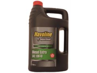 Масло моторное полусинтетическое "havoline diesel extra 10w-40", 5л