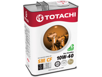 Масло моторное полусинтетическое "eco gasoline 10w-40", 4л