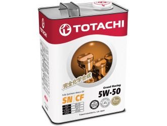 Масло моторное синтетическое "grand racing 5w-50", 4л