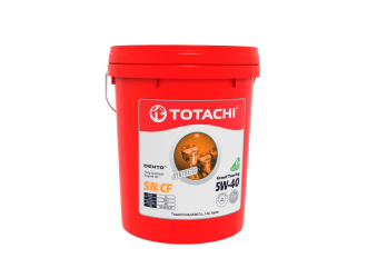 Синтетическое моторное масло totachi dento grand touring synthetic api sn/cf 5w40 18л пласт. ведро