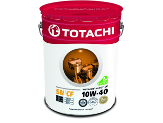 Масла моторные totachi niro lv sn/cf semi-synthetic 10w-40 19,07л / 16,5