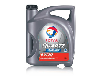 Масло моторное синтетическое "quartz ineo ecs 5w-30", 5л