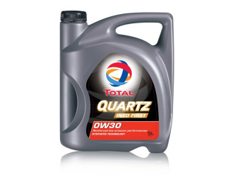 Масло моторное синтетическое "quartz ineo first 0w-30", 5л