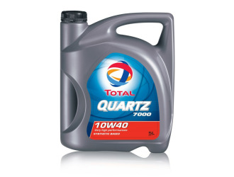 Масло моторное полусинтетическое "quartz 7000 10w-40", 5л