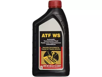 Масло трансмиссионное toyota atf ws, 0,946л