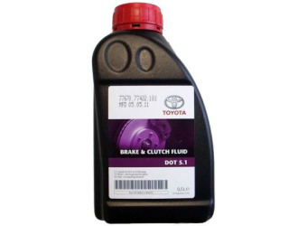 Жидкость тормозная toyota dot-5.1, 0,5л