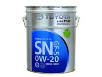 Масло моторное синтетическое "sn 0w-20", 20л