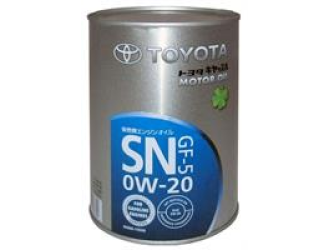 Масло моторное синтетическое "sn 0w-20", 1л
