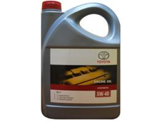 Масло моторное toyota 5w-40 sm/cf, 5л