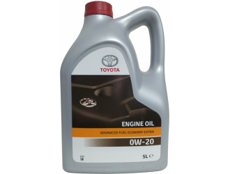 Масло моторное toyota afe extra 0w-20 sn+/gf-5, 5л