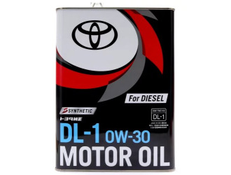 Масло моторное toyota castle diesel oil dl-1 0w-30, 4 л