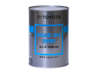 Масло трансмиссионное toyota hypoid 75w-90/gl-5, 1л