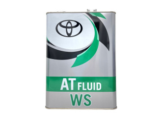Масло трансмиссионное синтетическое toyota atf ws, 4л
