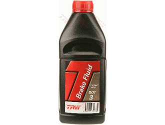 Жидкость тормозная dot 3, "brake fluid", 1л