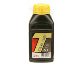 Жидкость тормозная dot 5.1, "brake fluid", 0.25л