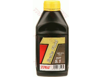 Жидкость тормозная dot 5.1, "brake fluid", 0.5л