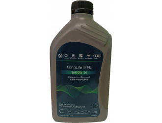 Масло моторное vag longlife-iv fe 0w-20, 1л