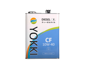 Масло моторное полусинтетическое "cf 10w-40", 4л