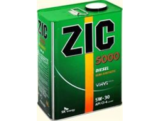 Масло моторное полусинтетическое "5000 5w-30", 4л